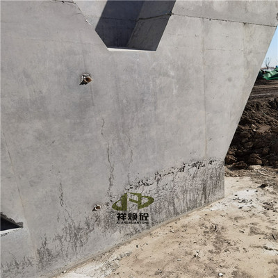 混凝土色差修复剂修复桥墩蜂窝麻面色差效果,真实展现