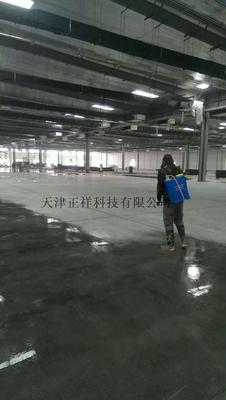 武清开发区某厂房地面固化硬化处理
